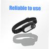 Homoyoyo 1Pc Ergonomic Silicone Camera Wrist Strap Black Comfortable Fit for Sports Cameras Easy Installation Versatile Use view 3