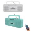 Portable Retro Cassette Player/Recorder with Bluetooth,USB,AM/FM Radio,Microphone,Powered by AC or AA Battery for Gift,Home, Headphone view 1