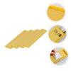 Angoily 4pcs Self-Adhesive Cable Organizer Box for Wire Storage for Power Plugs and Chargers Wall-Mounted No Drilling Required Yellow view 3