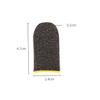 FOMIYES 15pairs Thin Finger Sleeves for Mobile Gaming Breathable Touchscreen Covers Carbon Fiber Copper Fiber for Enhanced Game view 2