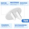 Thyle 200 Pcs Outlet Covers Bulk Child Baby Proofing Plug Covers for Electrical Outlets Easy Install Socket Sturdy Safe Secure Baby Proofing Kit for Home Office Bulk (White) view 2