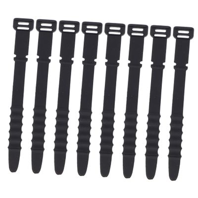 Angoily 40pcs Silicone Headphone Wire Holder Cable Organizer Earphone Winder for Usb Cords Data Cables and Chargers for Use