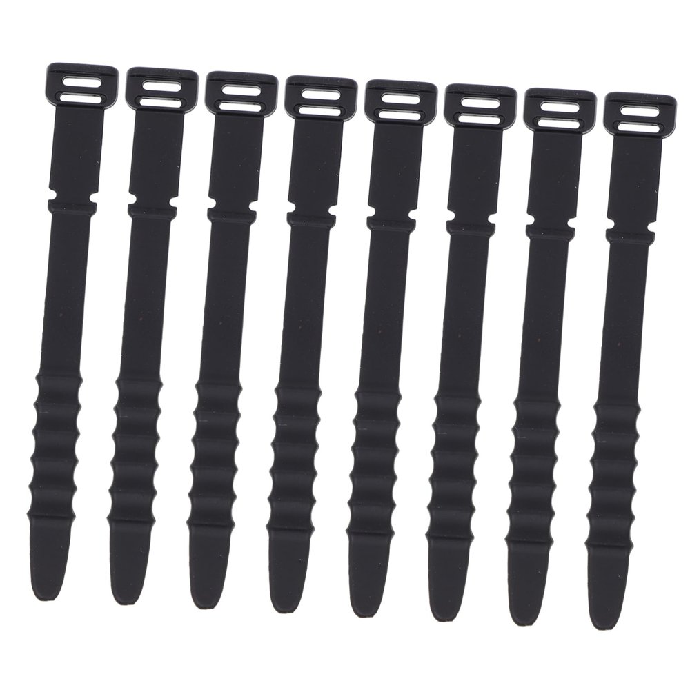 Angoily 40pcs Silicone Headphone Wire Holder Cable Organizer Earphone Winder for Usb Cords Data Cables and Chargers for Use