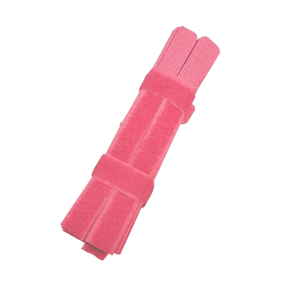 Angoily 50pcs Cable Tie Wraps Organizing Tape Pink Wire Management for Home Travel