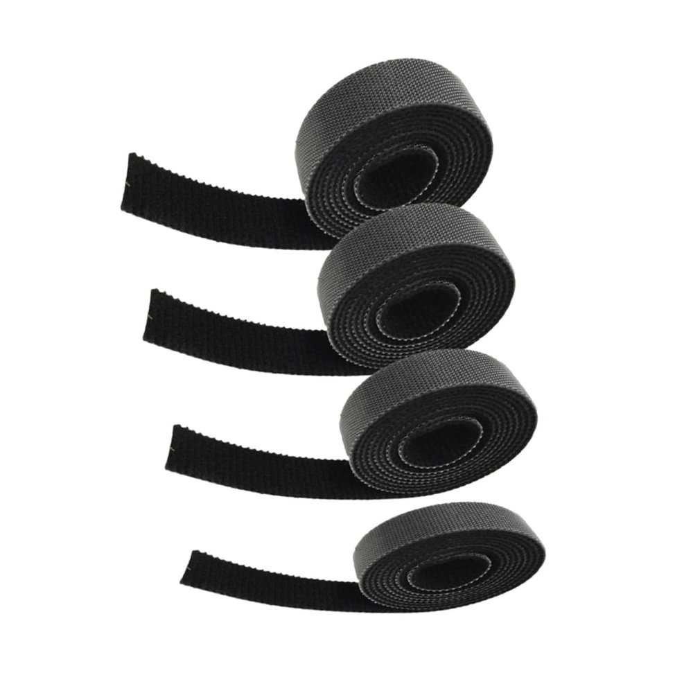 Angoily 4pcs Practical Cable Straps Cord Ties Nylon Fastening Tapes for Wire Organizing