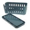 Angoily Cord Management Container Box Blue Cable Organizer Detachable Lid for Power Strips and Cords Material for Use view 1