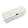 Angoily 1pc Organizer for and Cords White Storage Strip for Tidy Efficient Wire Arrangement Hides Messy Cables and Outlets view 1