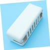 Angoily 1pc Organizer for and Cords White Storage Strip for Tidy Efficient Wire Arrangement Hides Messy Cables and Outlets view 3
