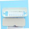 Angoily 1pc Organizer for and Cords White Storage Strip for Tidy Efficient Wire Arrangement Hides Messy Cables and Outlets view 4