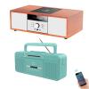 WTB-797 Nostalgic Bluetooth Stereo System and WTB-795 Cassette Tape Player view 1