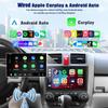 Car Stereo for Honda CRV 2007-2011 with Apple CarPlay/Android Auto, 9 Inch Touch Screen Bluetooth for CRV CarPlay Radio Head Unit, FM, Mirror Link SWC EQ Dual USB Input with Backup Camera Mic view 2