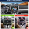 Car Stereo for Honda CRV 2007-2011 with Apple CarPlay/Android Auto, 9 Inch Touch Screen Bluetooth for CRV CarPlay Radio Head Unit, FM, Mirror Link SWC EQ Dual USB Input with Backup Camera Mic view 4
