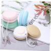Housoutil 16pcs Macaron Shaped Screen Cleaners for Phone Cell Phone Wipes Decorative Pendants view 2