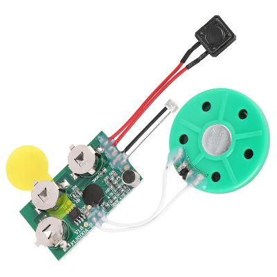 Yctze 60 Seconds DIY Recordable Voice Sound Chip Module for Greeting Cards