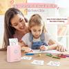 JADENS Mini Sticker Printer-2 Inch Bluetooth Thermal Pocket Printer Pink view 2