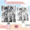 JADENS Mini Sticker Printer-2 Inch Bluetooth Thermal Pocket Printer Pink view 3