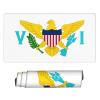 Aulwewd Flag of Virgin Islands Large Gaming Mouse Pad,Keyboard Pad Comfortable Operation (3mm Thick) Suitable for Gamers Office Home (16 X 29.5 Inches) view 1