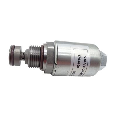 1744909 24V Fuel Cut Off Solenoid Valve Compatible with 3116 3126B 3306 C9 Engine D6TXW D6TLGP D6RXL D7RIILGP D7RIIXR D9T D10R