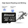 Micro SD Card 128gb - Memory Card for Security Camera,Read 100MB/sec,Write 25MB/sec,128 gb Micro SD Card for Phone PC 4K HD Video,SD Card 128gb for Wyze Camera,Action Dash VRS GOPRO Spy Cameras view 2