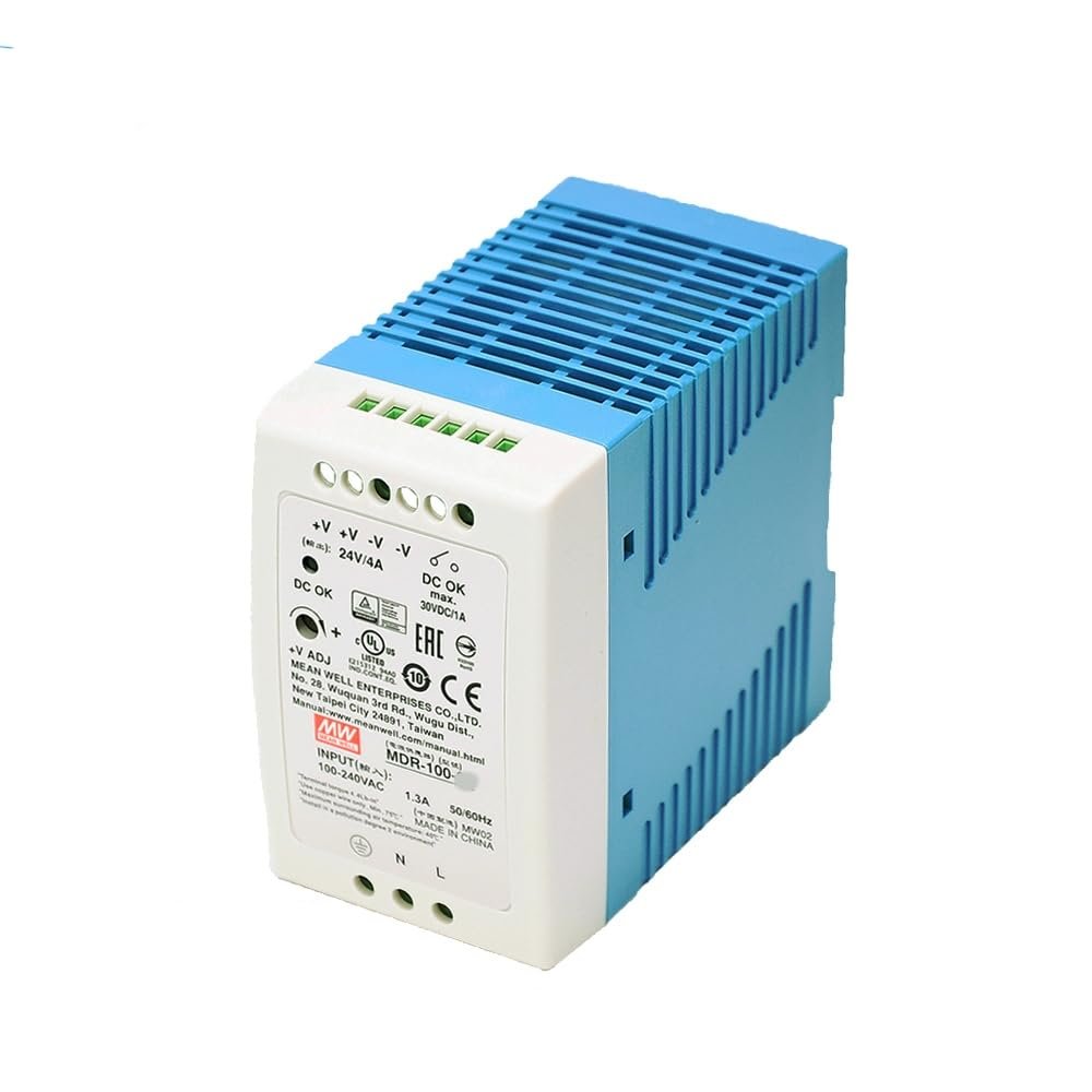 Mean Well MDR 100W 12V 7.5A Switching Power Supply DIN Rail MDR-100-12
