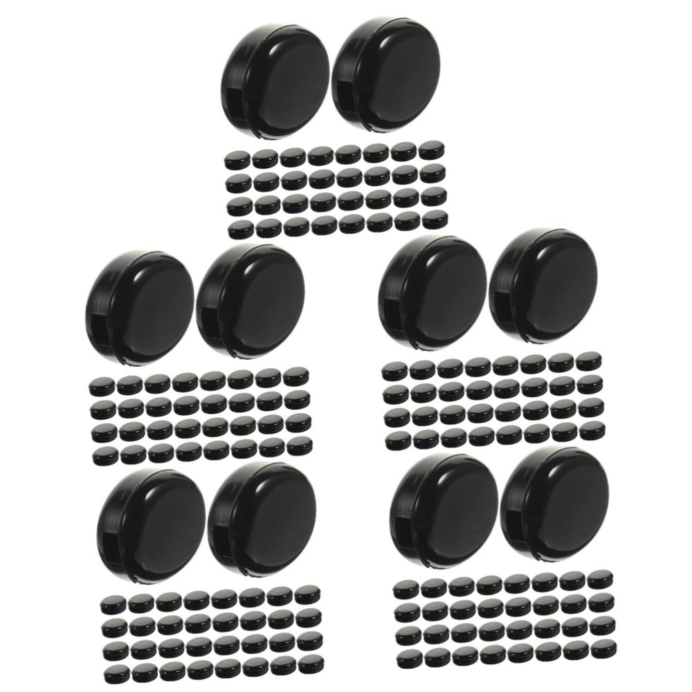 Beavorty 100pairs Silicone Ears Pads for Glasses Comfortable - Support for Eyewear Non-deforming Eyeglasses Accessories for Reducing Ear Pressure