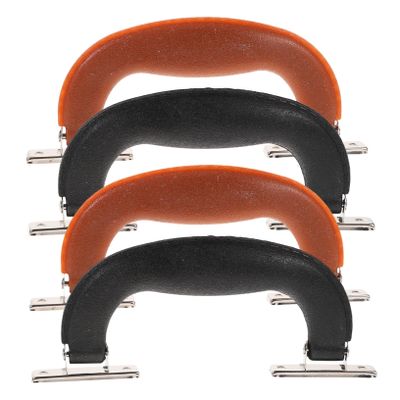 OUNONA 4pcs Plastic Handles for Furniture Wardrobe Suitcase Handle Replacement Modern and Practical