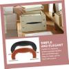 OUNONA 4pcs Plastic Handles for Furniture Wardrobe Suitcase Handle Replacement Modern and Practical view 3
