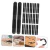 Beavorty 80pairs Silicone Eyeglass Ear Pads Slip Temple Sleeves Glasses Ear Grip for Sensitive Skin view 2