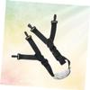 OUNONA Lightweight Adjustable Safety Helmet Strap with Chin Cup Compatible with Hard Hats Easy Installation Portable Design in Black Random White view 3
