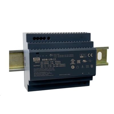Mean Well HDR 150W 48V 2.72A Switching Power Supply DIN Rail HDR-150-48
