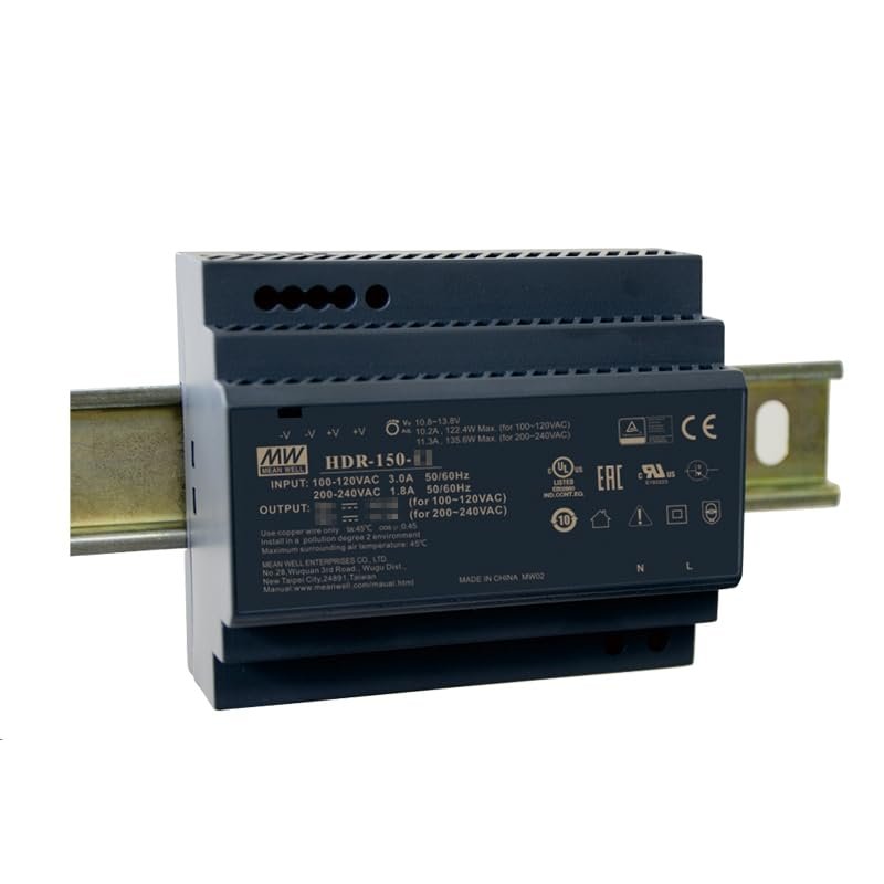 Mean Well HDR 150W 48V 2.72A Switching Power Supply DIN Rail HDR-150-48