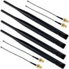 DIYmalls 915MHz LoRa Antenna 5dBi SMA Male 195mm + SMA Female Cable for Heltec Meshtastic 915 MHz ESP32 LoRa 32 V3 V4 HTCC-AB02S LoRa32u4II Mesh Node T114 (Pack of 4) view 1