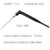 DIYmalls 915MHz LoRa Antenna 5dBi SMA Male 195mm + SMA Female Cable for Heltec Meshtastic 915 MHz ESP32 LoRa 32 V3 V4 HTCC-AB02S LoRa32u4II Mesh Node T114 (Pack of 4) view 2