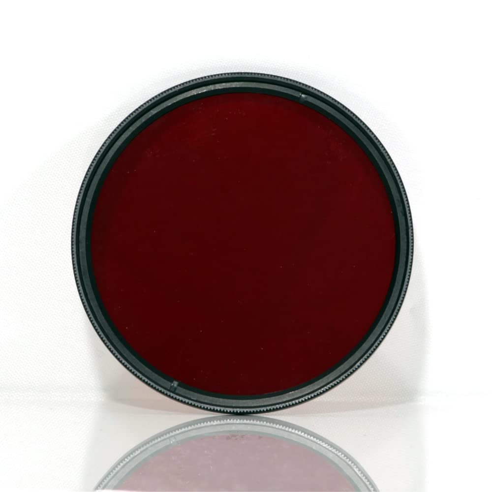 AMNOUR IR Filter 43mm 630nm R63 Infrared IR Optical Grade Filter for Camera Lens 630