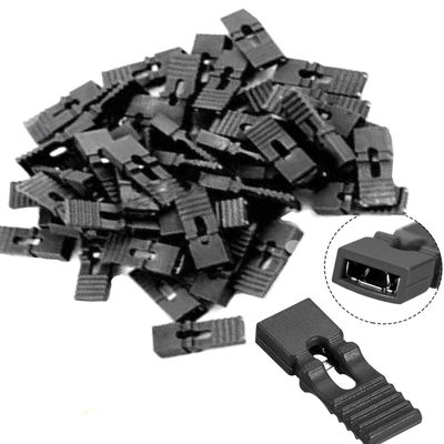 2.54mm Standard Pin Header Jumper Cap Connection Block Circuit Board Shunts Short Circuit Cap for Hard Drive Motherboards DIY AccessoriesJumper Cap 120PCS (Black)