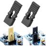 2.54mm Standard Pin Header Jumper Cap Connection Block Circuit Board Shunts Short Circuit Cap for Hard Drive Motherboards DIY AccessoriesJumper Cap 120PCS (Black) view 4