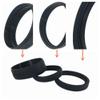 AMNOUR Three-in-one Silicone Lens Front Ring & Focus Ring & Zoom Ring Rubber Band Digital SLR Camera Protective case 52-77mm Lens Ring (Size : 58mm, Color : Yellow) view 2