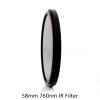 AMNOUR 58mm IR76 Filter 760nm Infrared IR Optical Grade Filter for Camera Lens view 2