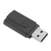 Yunseity Stereo Music Receiver Adapter, Noise Reduction Low Latency Compact USB Car Adapter 3.5mm Aux Jack for PC for CD Player view 2