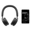 Dell WL5024 Pro Wireless ANC Headset - Hybrid Active Noise Cancellation, AI-Based Noise Cancellation Microphone, Leatherette Headband, Effortless connectivity, Microsoft Teams/Zoom Certified - Black view 2