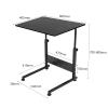 BQSCHTQS Lap Desk, Mobile Laptop Table Standing Height Adjustable Computer Desk Laptop Table for Home Sofa and Bed 40x60x(67-80) cm (Black) view 3