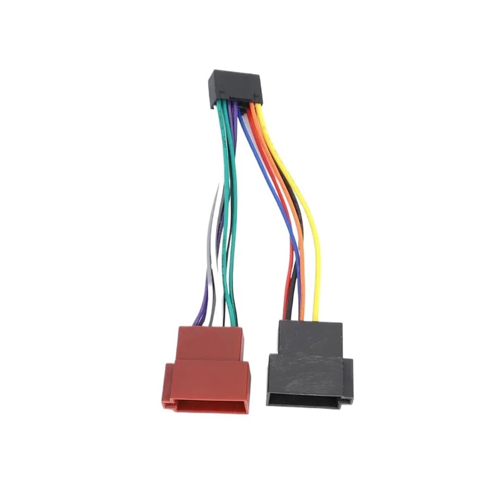 PriaRi 16 Pin ISO Bus Female Wiring Harness Connector Adapter Cable Fits 16Pin ISO Plug
