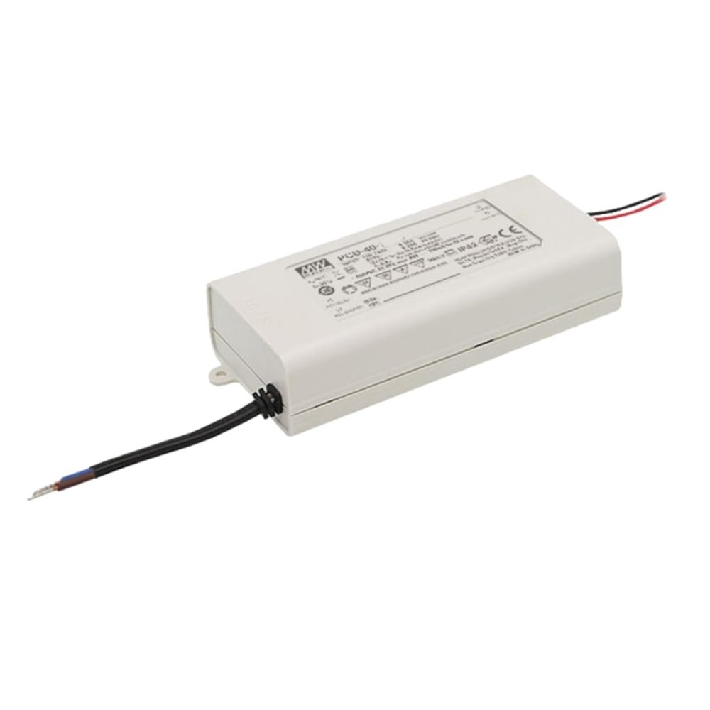 Mean Well PCD 60W 20-34V 1750mA LED Driver PCD-60-1750B AC Single Output