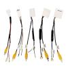PriaRi 4pin 8Pin 16Pin 20Pin 24Pin Auto Camera Video Output Car Reverse Camera Output Video Adapter Cable (Color : 20 Pin) view 2