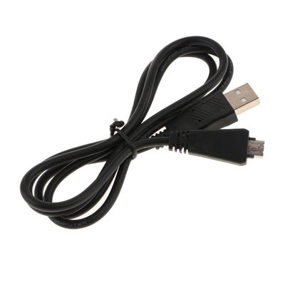 DirectNine Basics VMC-md3 USB Data & Charging Cable Cord for, DSC-WX7,, as described, Black