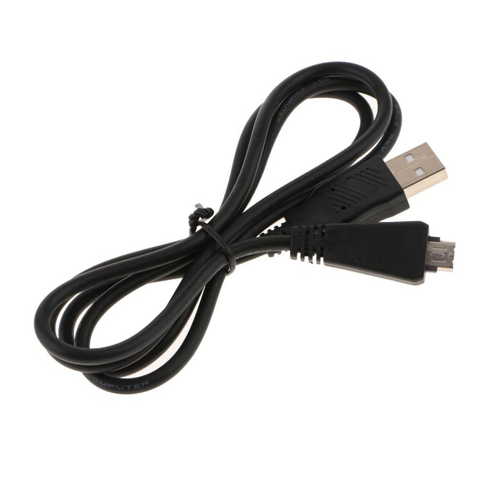 DirectNine Basics VMC-md3 USB Data & Charging Cable Cord for, DSC-WX7,, as described, Black