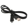 DirectNine Basics VMC-md3 USB Data & Charging Cable Cord for, DSC-WX7,, as described, Black view 3