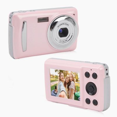 Digital Camera for Photography, 16MP 1080P HD Compact Point and Shoot Camera with 2.4in Screen, 16X Zoom Auto Focus Small Video Camera for Kids Teens Boys Girls ()