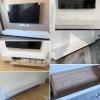 Floating TV Shelf, Entertainment Center Wall Mounted Media Console, for Cable Box/Game Console Streaming Media Equipment (Color : Black, Size : 200cm) view 2