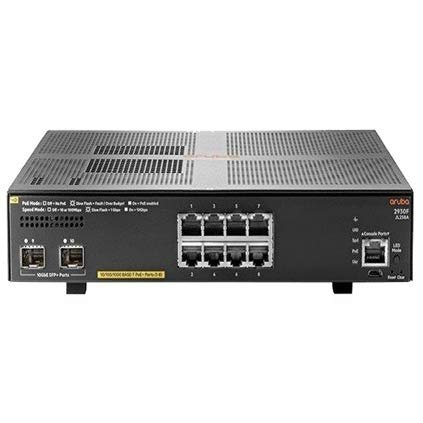 Cisco Aruba 2930F 8G POE+ 2SFP Switch JL258A Layer 3 10 Gigabit Switch (Renewed)